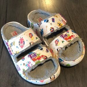 CROCS Toy World Sandals - White Multi